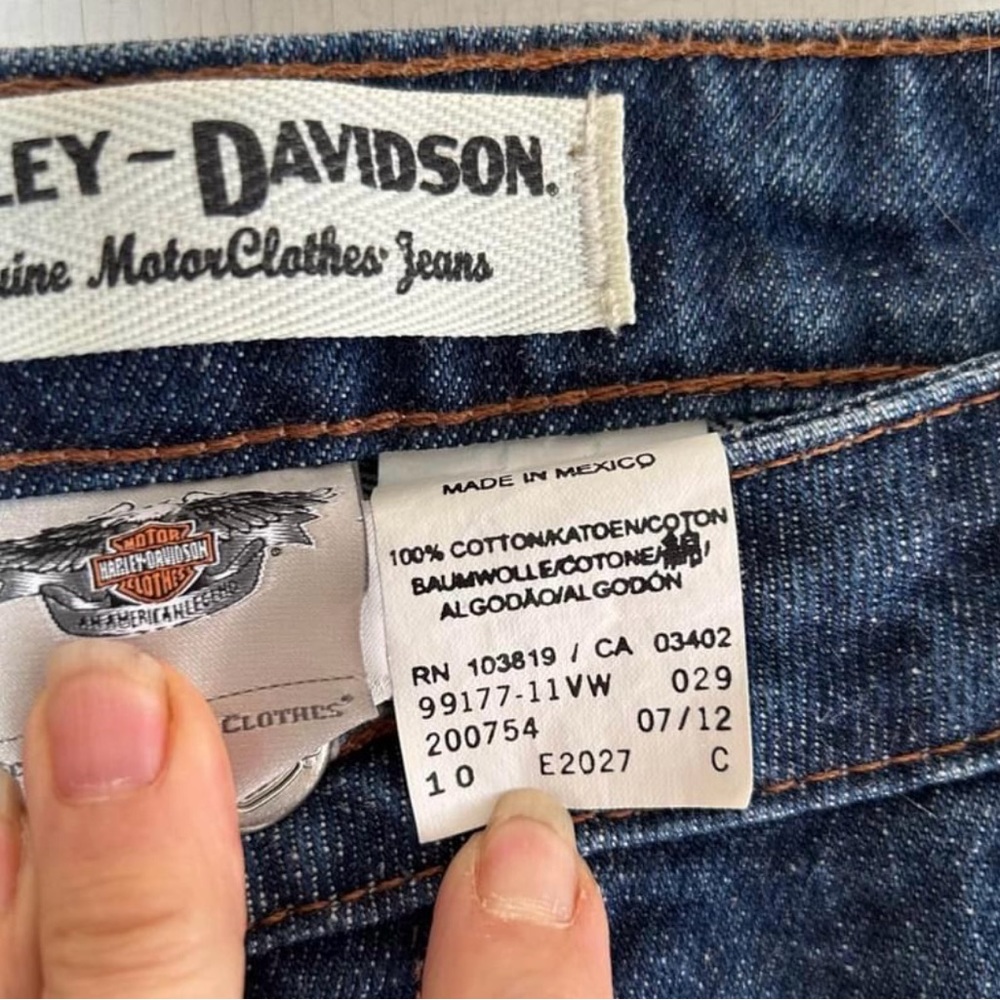 2011-12 Vintage Harley Davidson women’s Size 8 bootcut jeans New without tags!